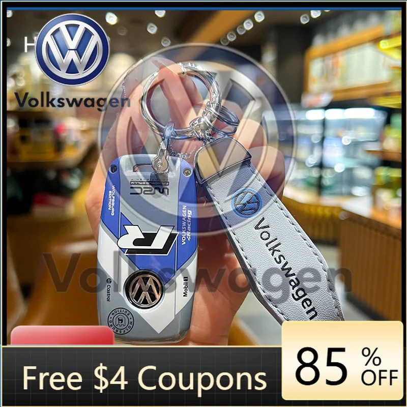 

Car Sticker For VOLKSWAGEN VW ABS Style Car Key Case Cover For VW Volkswagen Polo Tiguan Passat B5 B6 B7 Golf 4 5 6 MK6 Jetta La