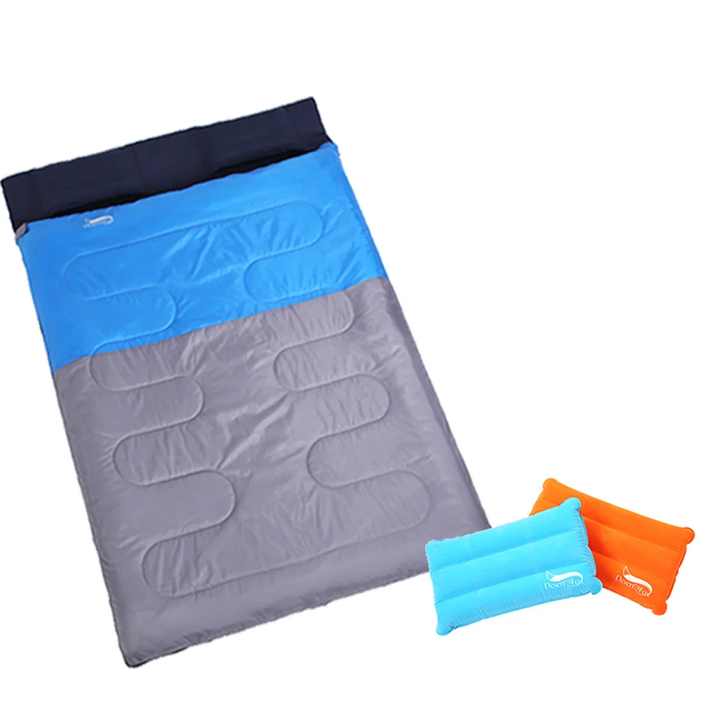 

Открытый кемпинг спальный мешок легкий на теплый и холодный конверт альпинизма спальный мешок для путешествий на открытом воздухе Пешие прогулки