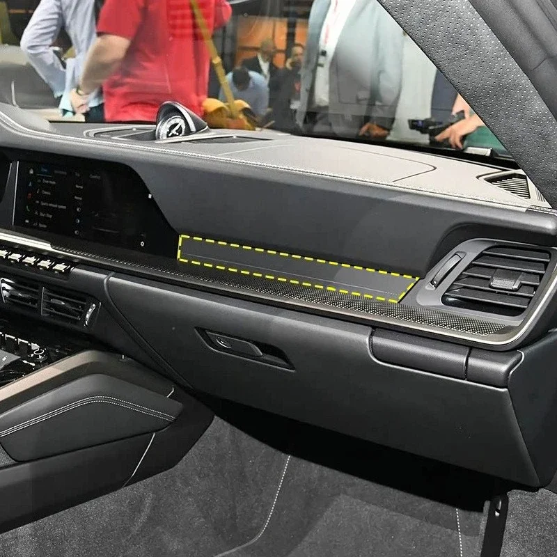 

For Porsche 911 992 Real Dry Carbon Fiber 19+ Interior Center Console Instrument Side Panel Decoration Modification Accessories