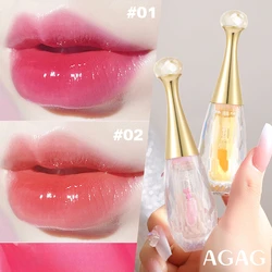 Crystal Color Changing Lip Gloss Transparent Temperature Change Lipstick Moisturizing Lasting WaterProof Korean Makeup for Women