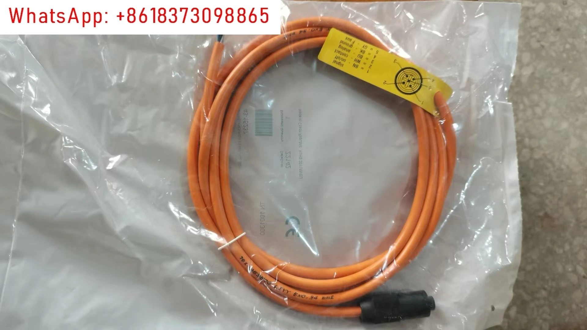 

Metering pump accessories 2 meters signal line 1001300 5 meters signal line 1001301