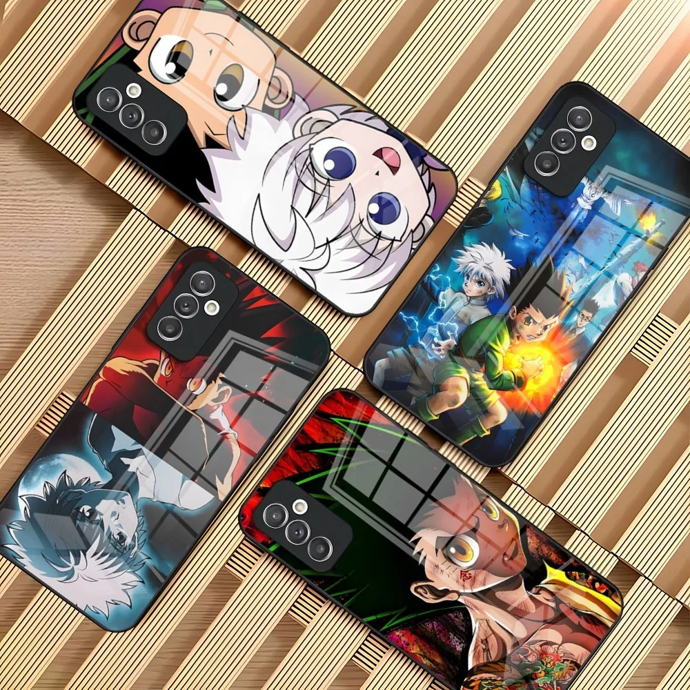 Anime Hisoka Hunter X Hunters Phone Case for Samsung S20 S30 S21 S32 S23 S24 S9 S10E Note 20 10 Pro Ultra Plus Glass luxury Cove