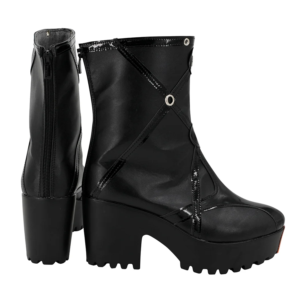 Spel Nikke Godin Van De Overwinning Rapi Cosplay Schoenen Laarzen Pu Lederen Schoenen Vrouwen Meisjes Halloween Feest Outfit Rekwisieten Op Maat Gemaakt