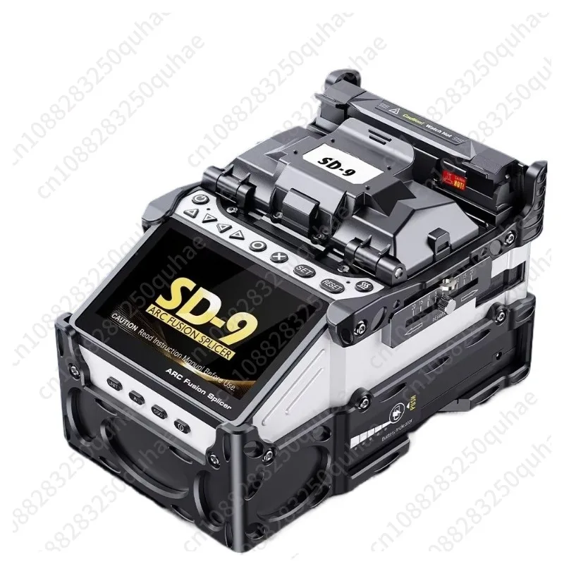 SENDUN SD-9 5s Fast Splicing 11s Heating 6-Motor Auto Core Alignment Fiber Fusion Splicer VFL Power Meter Integrated Toolbox