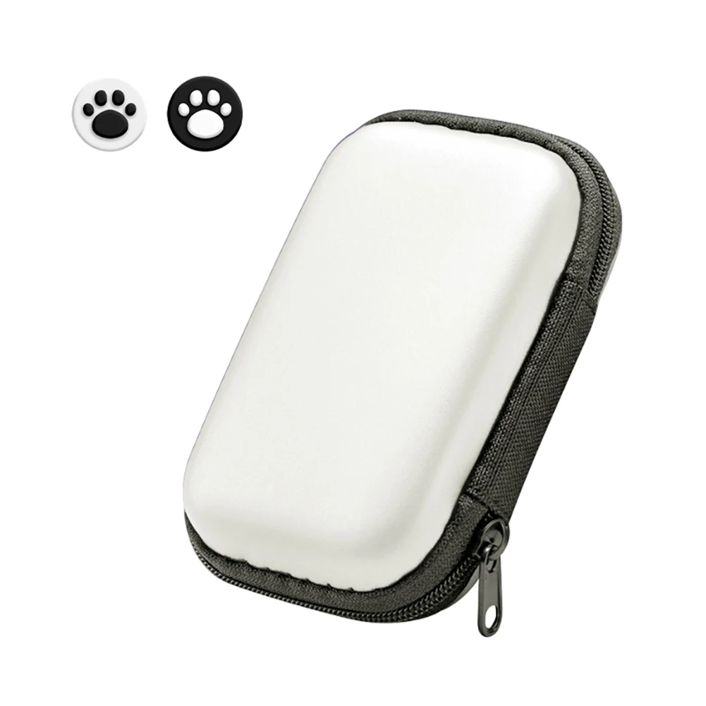 EVA Hardshell Case com 2 Joystick Caps, Travel Carry Bag, Saco de proteção para Miyoo Mini Plus, ANBERNIC, RG35XX, R36S, R35S