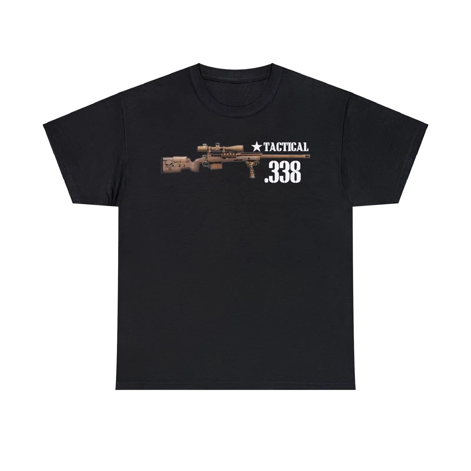 2026 New Chris Kyle The Legend Tactical .338 Sniper Rifle T-Shirt  Cotton O-Neck Short Sleeve Summer Casu