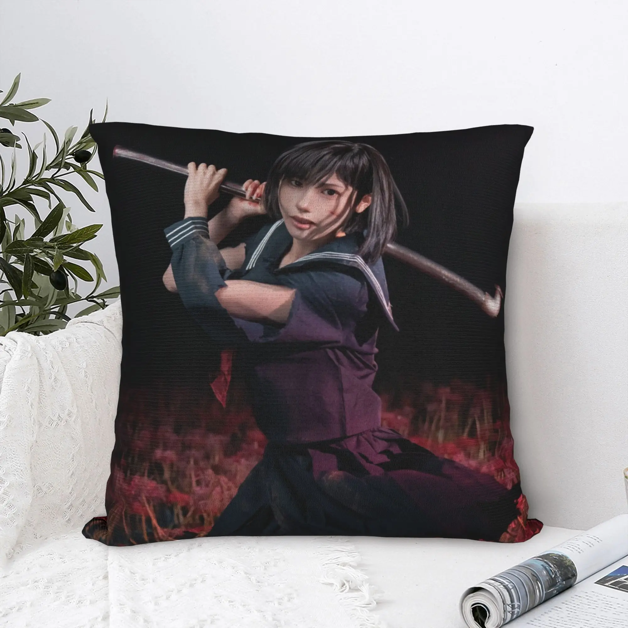 Horror Silents Hills f Game Pillow Cover  Comfy Cushion Cover Fashion Pillow Case For Chair Sofa Home Decor