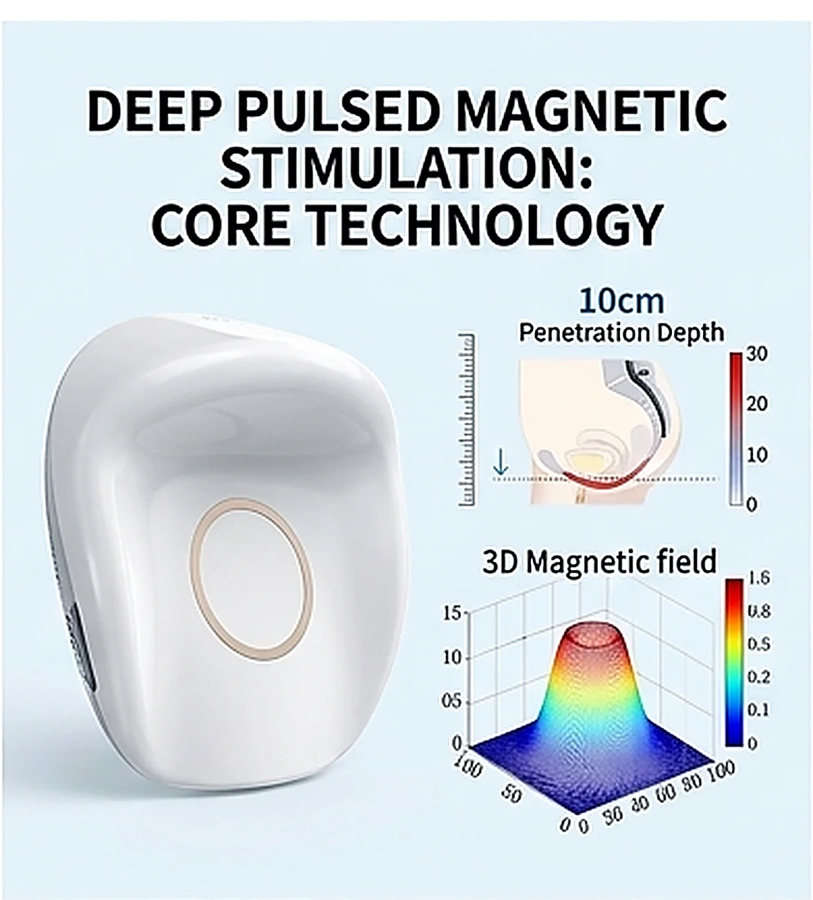 Professional EMS Pelvic Floor Muscle Training Chair Electric Kegel Exercise Machine for Postpartum Recovery Rehabilitation