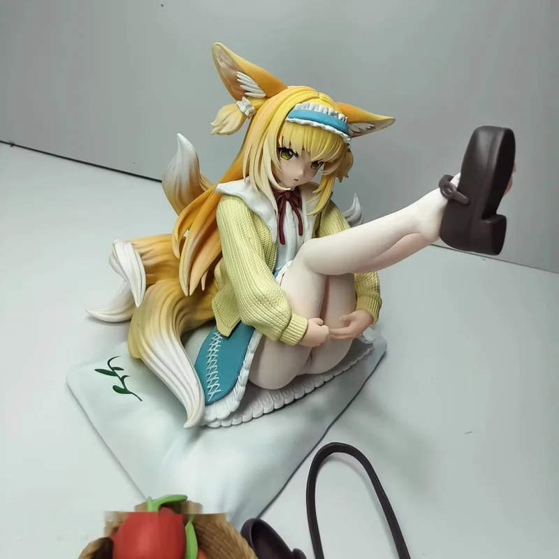 

Suzuran красивая девушка аниме фигурка песня весны Arknights модель маленькая лиса игровая кукла настольное украшение Коллекционная игрушка для девочек