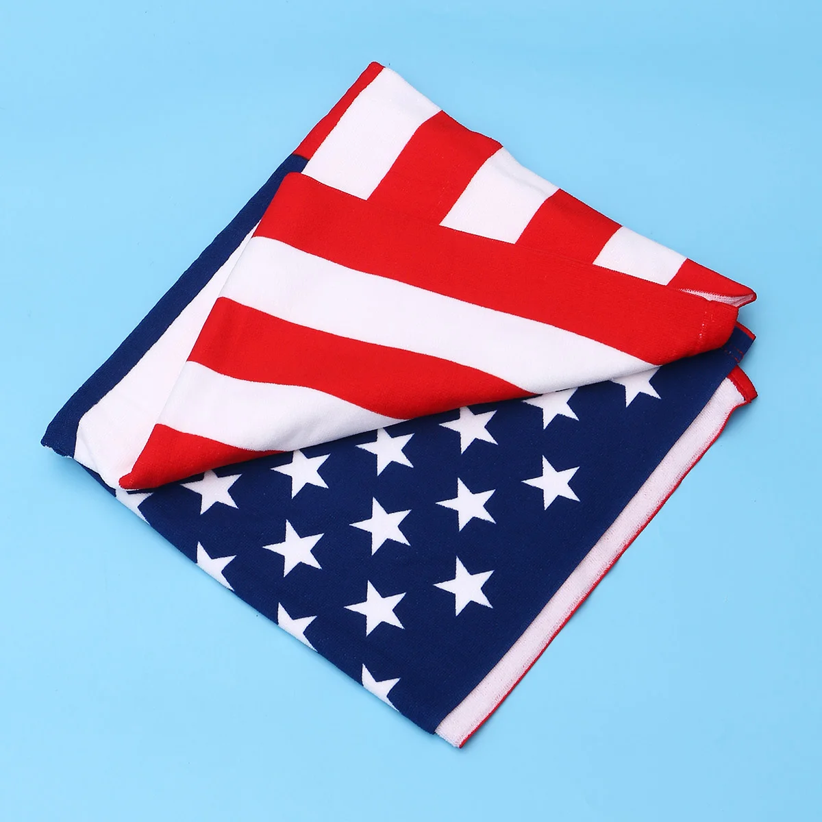 American Flag Quick-dry Bath Towel Swimming Mat Ultra-fine Fiber Absorbent Beach