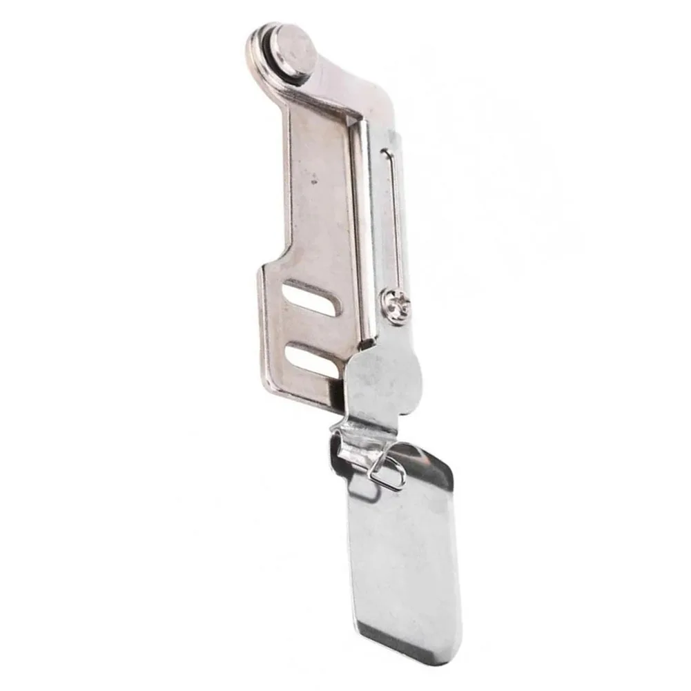 F503 Hemmer Attachment for Industrial Sewing Machines Spring Type Double Fold Hemming Tool for Lightweight Fabrics