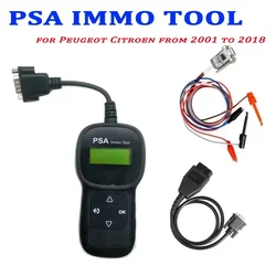 PSA IMMO Tool Mark Key Simulator for Peu-geot Citroen From 2001 To 2018 PIN Code Reader PSA Pin Calculator IMMO Emulator