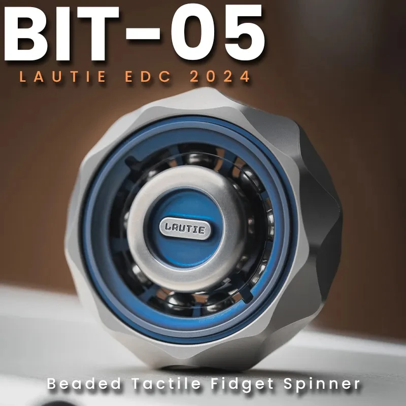 LAUTIE Bit-05 Bit série Fidget Spinner bout des doigts Gyro adultes soulagement du Stress jouet EDC Table ornement bureau soulagement du Stress Gadgets