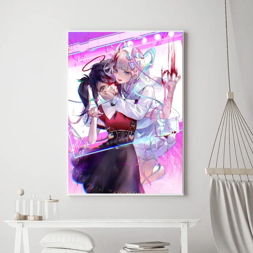 ملصق لفتاة بحاجة إلى جرعة زائدة ، لوحة جدارية ، غرفة نوم ، غرفة معيشة ، بار ، مطعم ، ملصق ، صغير ، مطبوعات