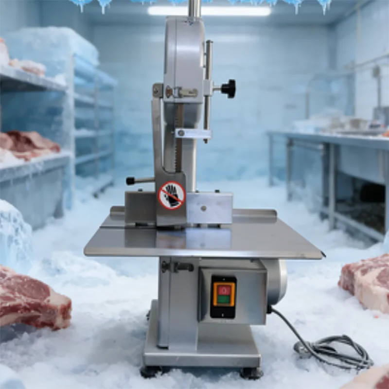 

Electric Bone Cutting Machine Stainless Steel Bone Cutter Pork Ribs Frozen Pork Trotters Bone Steak Cutting Machine