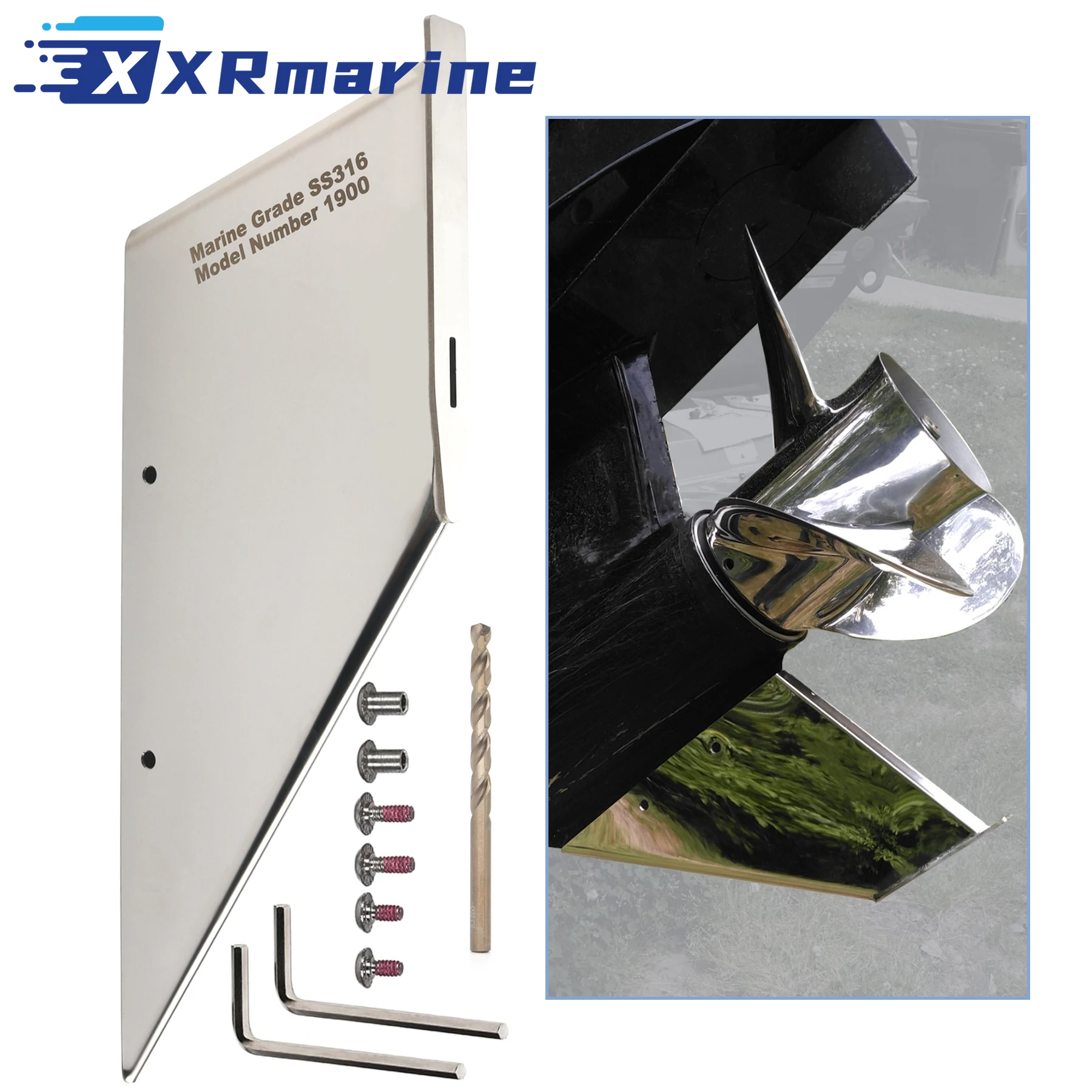 Safe-Skeg Skeg Guard Protector for 1990-2023 Mercury Mercruiser Bravo 1 3 27051 image 2