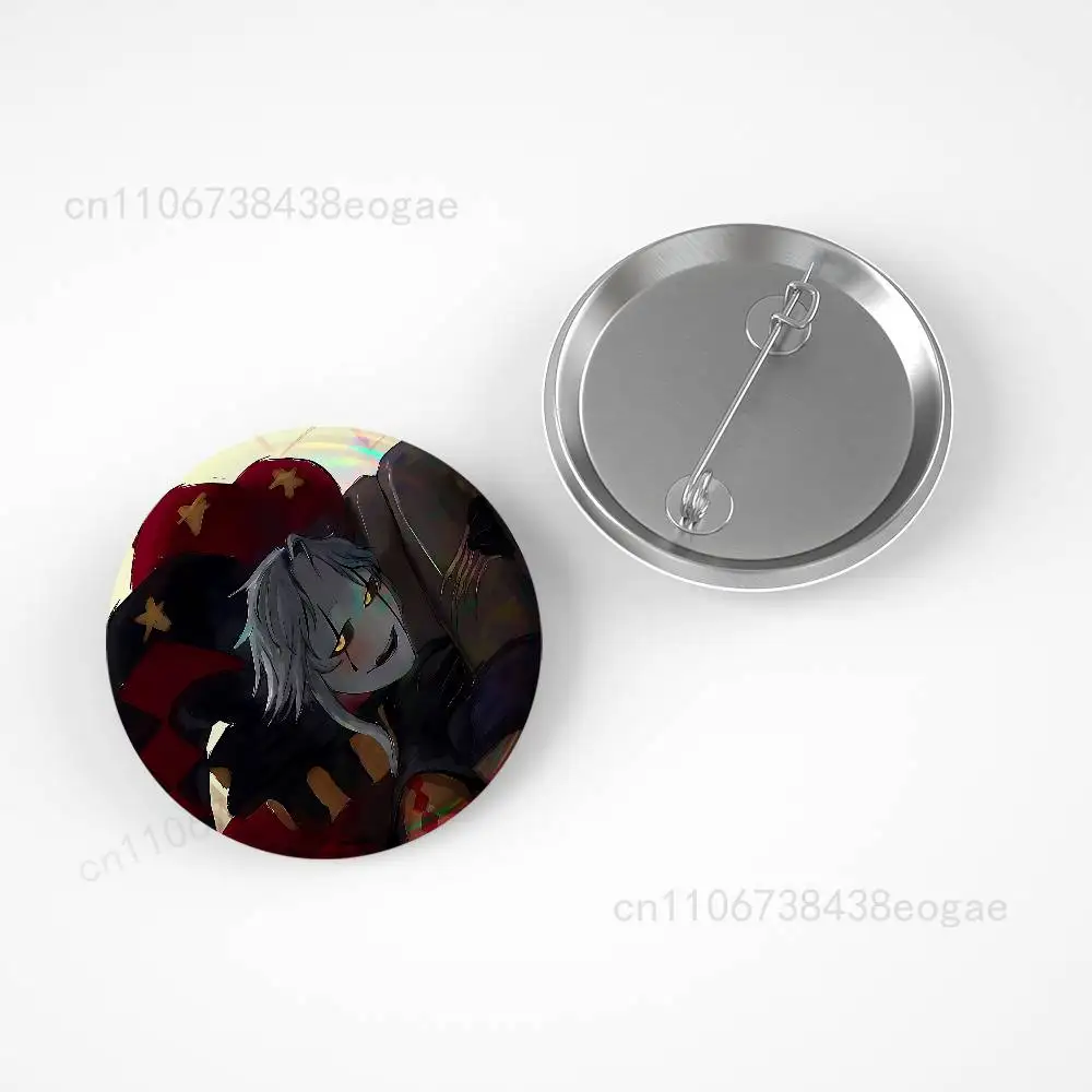 Game T-The Freak C-Circus Badges 25 32 44 58 75 mm Round Cosplay Pin Bag Decor Fans Collect Friends Gifts Brooch Souvenir