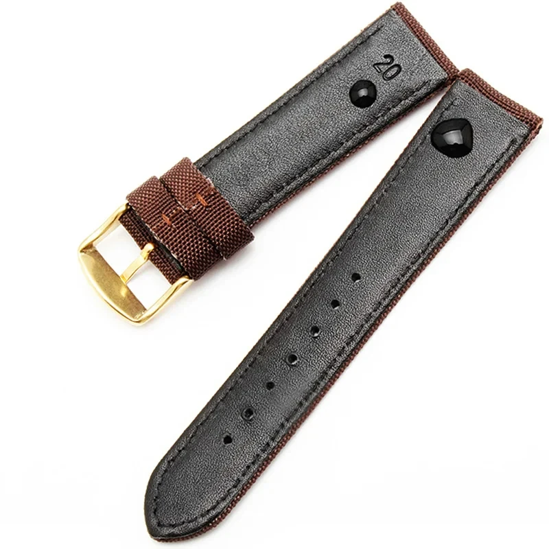 Suitable for Casio Universal Mido Nishitetsu Dimensity Hamilton Centennial Nylon Watch Strap Men's 22