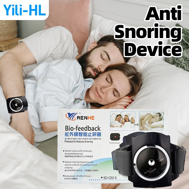 Anti Snoring Devices Stop Snoring Best Solutions For Sleep Anti Nose Snore Stopper Intelligent Infrared Wrist Device Watch