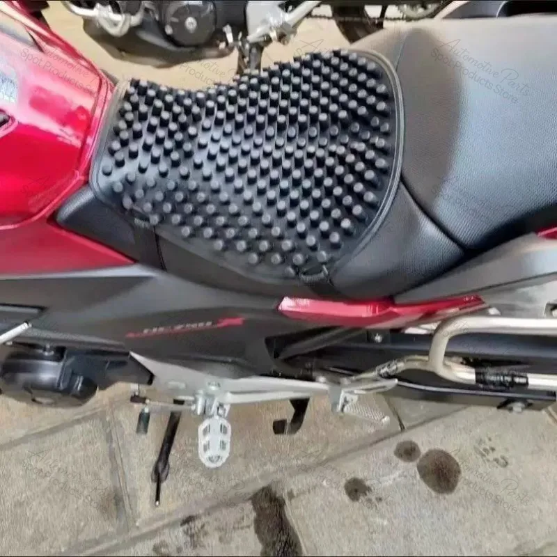 For Motorcycle Summer  Cushion 3D Breathable Shock Absorb Heat Insulation Waist Support Cooling Seat Pad