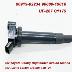 Brand New 90919-02234 90080-19016 Ignition Coil UF-267 C1175 6731301 For Toyota Sienna Highlander Camry Lexus ES300 RX300 RX400h