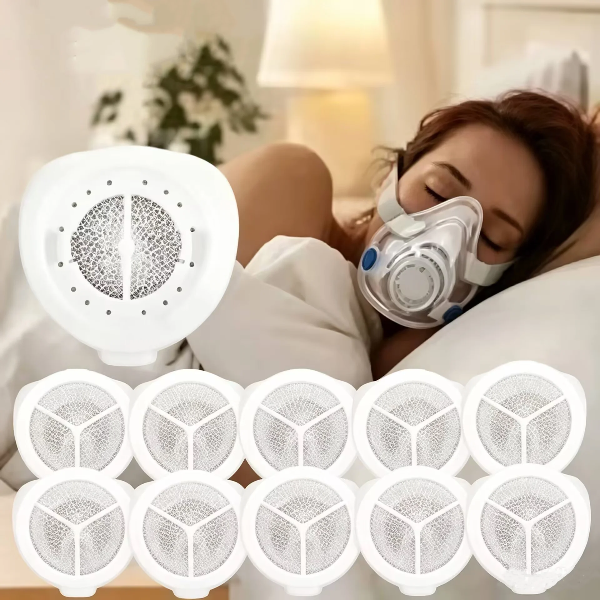 HUMIDX F 20 dehumidifier filter, AirFit / AirTouch F 20 replacement HME filter, CPAP humidifier replacement