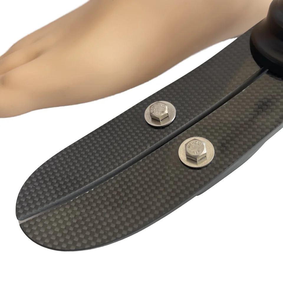 Carbon Fiber Prosthetic Foot with AL Adaptor Low Ankle Design by Chinese Manufacturer