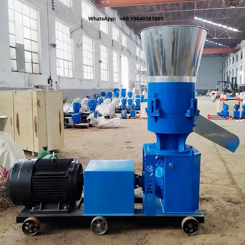 Industrial Feed Pelletizing Machine for Feed Mill Factory Production With Animal Feed Pellet Machine Processing Solution