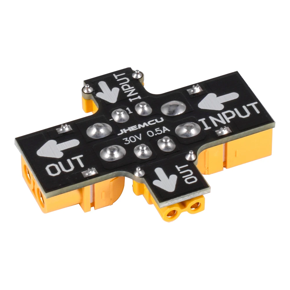 JHEMCU Amass Smoke Stopper 1-6S 30V XT30 XT60 Fuse Installation Test Safety Plug Short-circuit Protection for RC FPV Drone