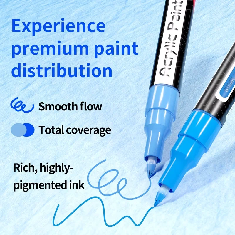 Flysea Acrylic Paint Pens, 22 - đánh giá và giá Copic Marker Classic