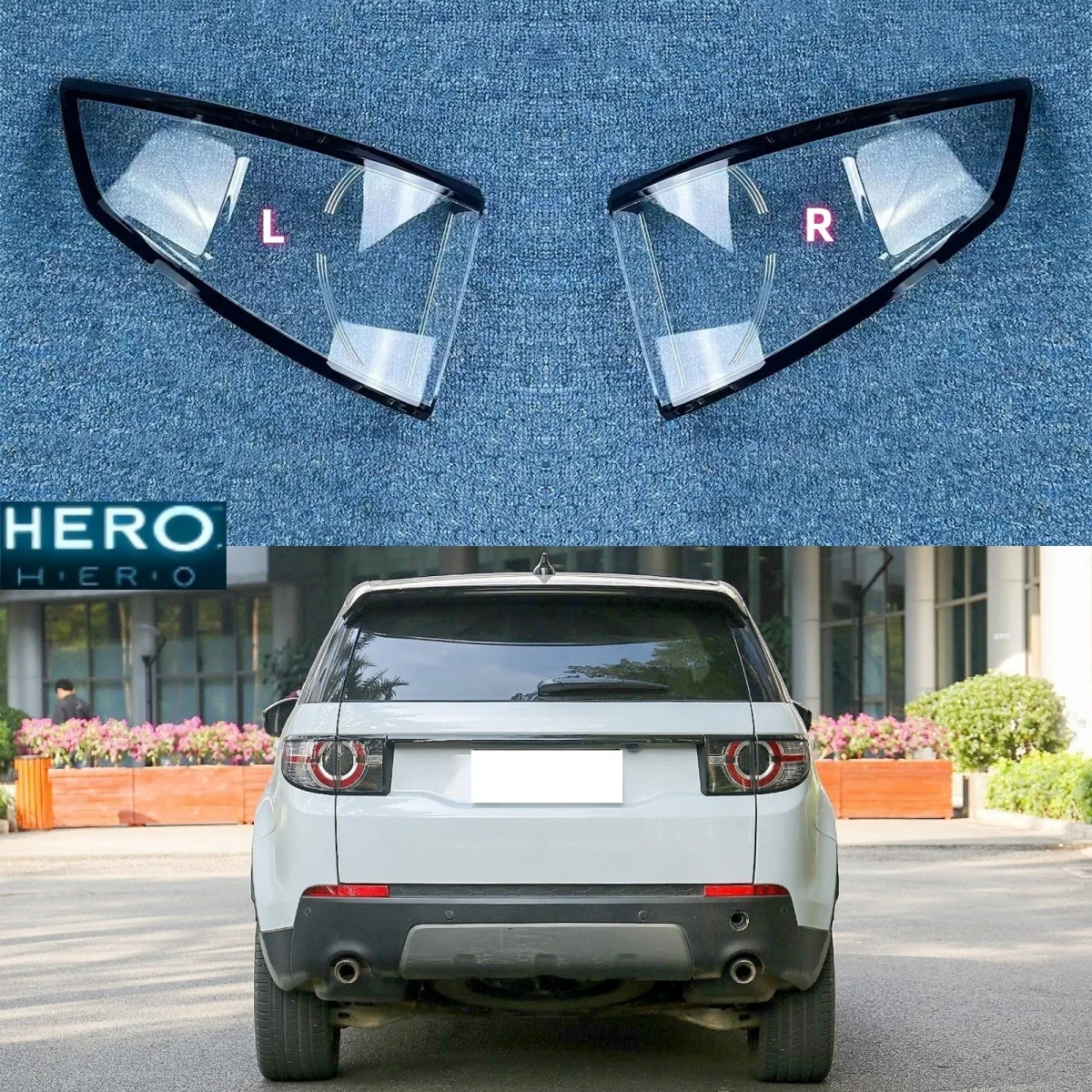 

Для Land Rover Discovery Sport 2015 2016 2017 2018 автомобильные задние фонари крышка задний фонарь корпус задний фонарь маска стоп-сигналы колпачки