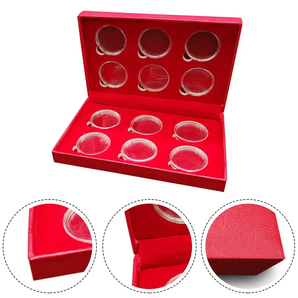 Storage Boxes Coin Storage Box 1pc Coin Storage Case Collection High Compactness High Transparency Home Garden High Quality