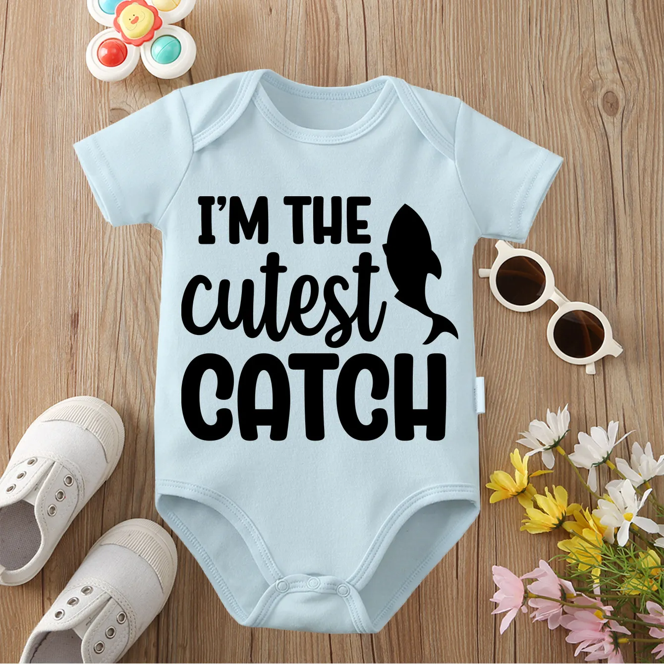 

New To The Crew Pure Cotton Cloths Exquisite Print Comfortable Onesie Bodysuit for Baby Jumpsuit for 0 To 12 Months Newborn