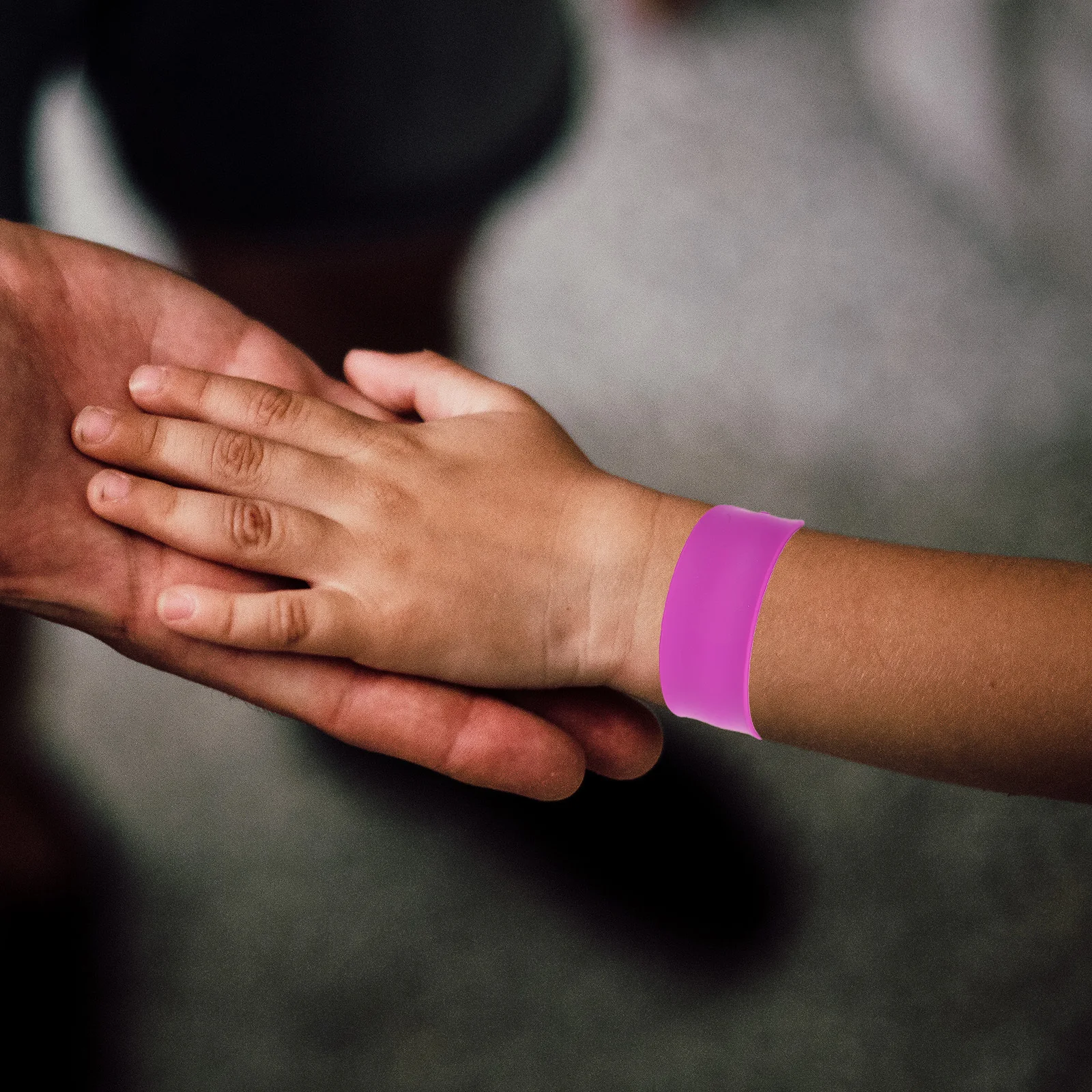 5 قطعة أساور صفعة سيليكون الملمس السلس الاطفال الأساور للحفلات الأطفال هدية عيد متعة حفلة لصالح صفعة أساور #3