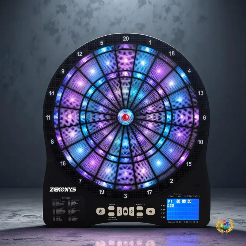 Automatic scoring luminous electronic  board set, adult home indoor entertainment bar competition target