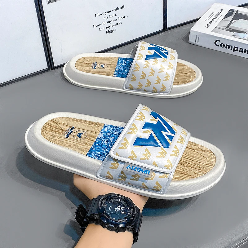 يجب اقتناؤه صنادل رجالية ساخنة للصيف، قماش مريح + داخلي ناعم + قاعدة مرنة، عصرية وعملية