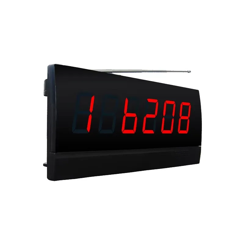 Restaurant Attendant Paging System Bar Voice Number Calling Device 100m Wireless Distance 4