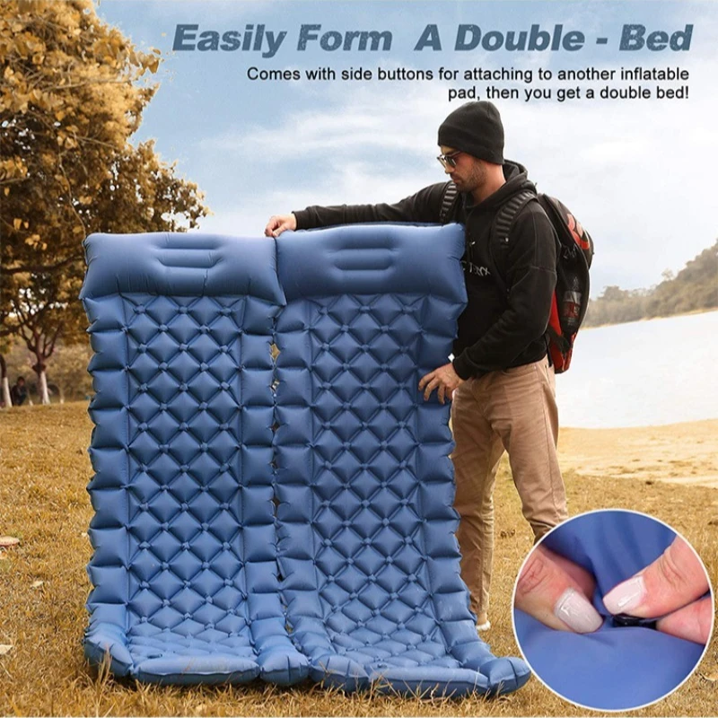 Outdoor Inflatable Seatings Inflatable Seatings Travel Camping Splice Soft Support Inflatables Seatings Outdoor Furnitur