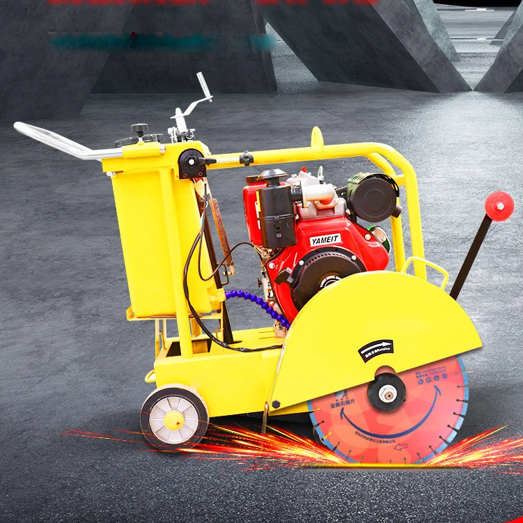 Cutting Road Cutting Saw Machine Gasoline Diesel Road Cutter Concrete Cut Machine
