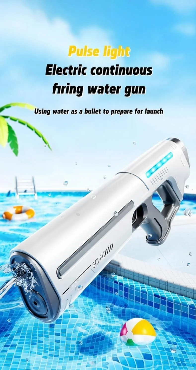 Elektrische Wasserpistolen für Erwachsene Leistungsstarke Automatische Saugwasserpistole Sommer-Pool-Outdoor-Spielzeug Geschenk – Detail 14