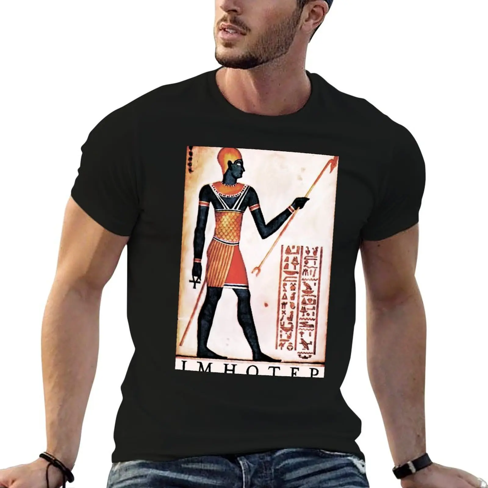 

shirts shirt T-Shirt soft for Pharaoh t t casual man Imhotep cotton man