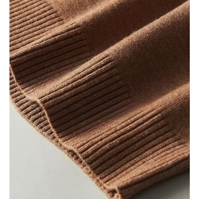 Perfeito para escritório e suéteres casuais novos homens fino ajuste básico tricô pullovers térmico meados de pescoço negócios casual camisola masculina