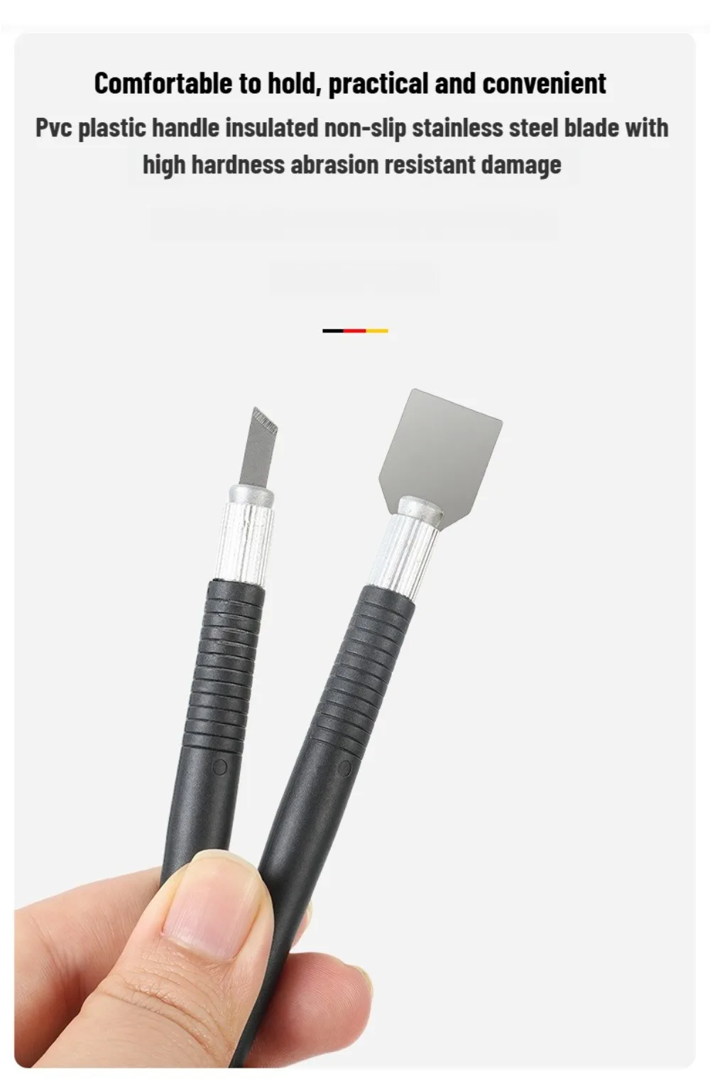 1/2PCS Hohe Qualität Telefon Reparatur Werkzeuge Speicher Metall Zinn Schaben Messer Lotpaste Mischen Messer Pry Eröffnung für iPhone Reparatur – Detail 5