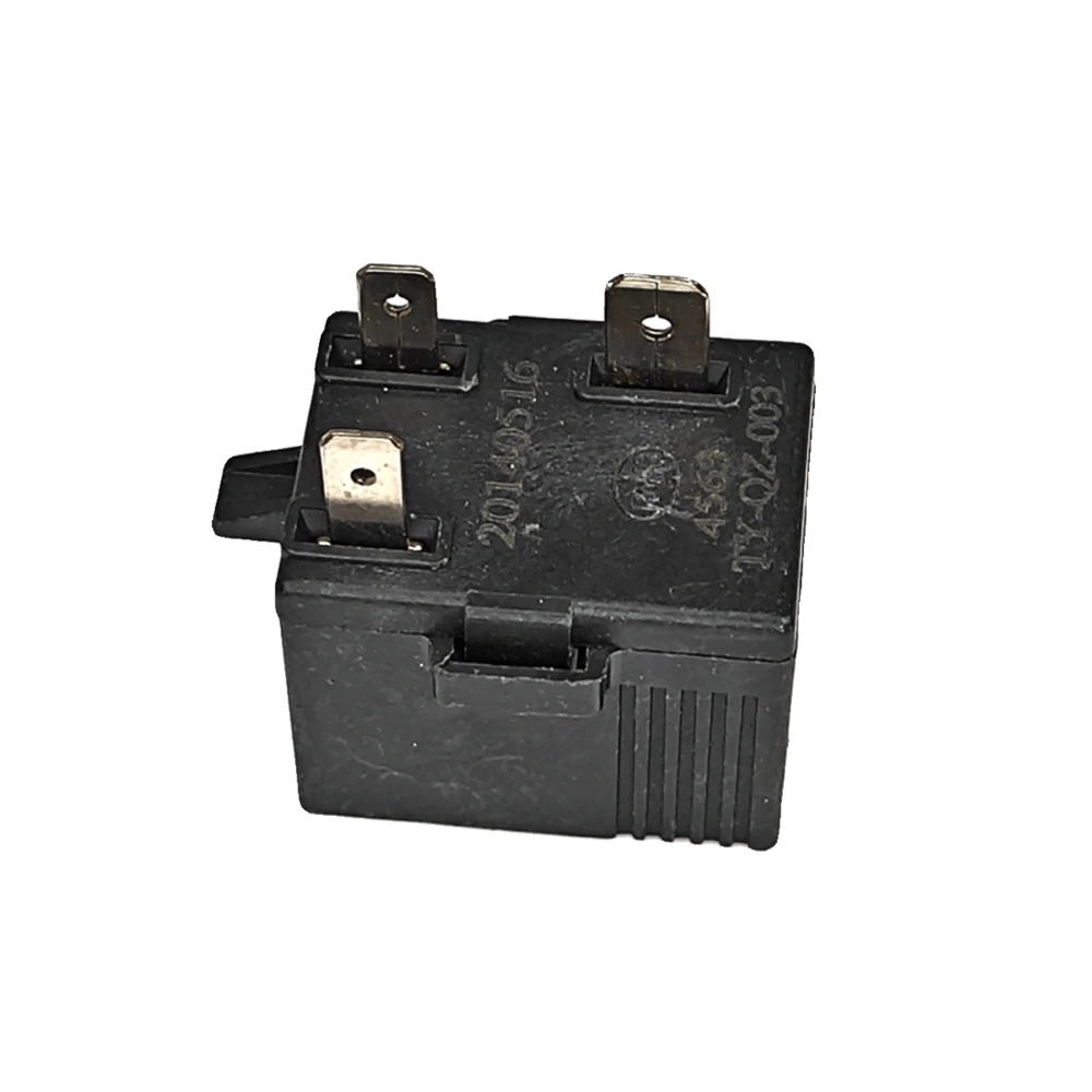 สีดำ2ปลั๊กไม่มีไฟฟ้าสตาร์ท TY-QZ-003 PTC/ป้องกันความร้อนเกินสำหรับ Haier ตู้เย็นคอมเพรสเซอร์อุปกรณ์ซ่อม