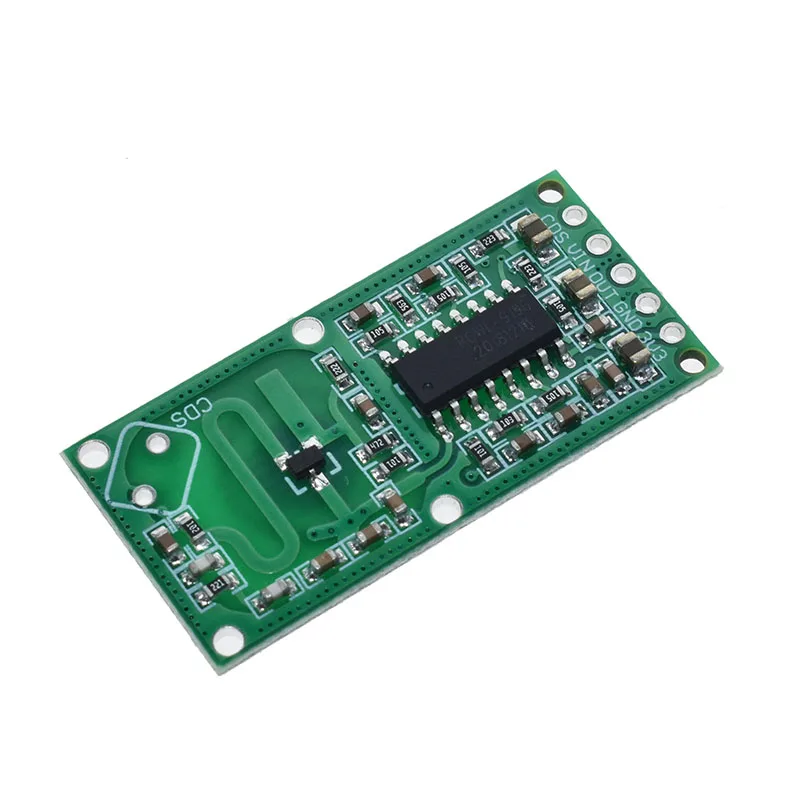Módulo de Sensor de Radar de microondas, módulo de interruptor de inducción de cuerpo humano de RCWL-0516, Sensor inteligente