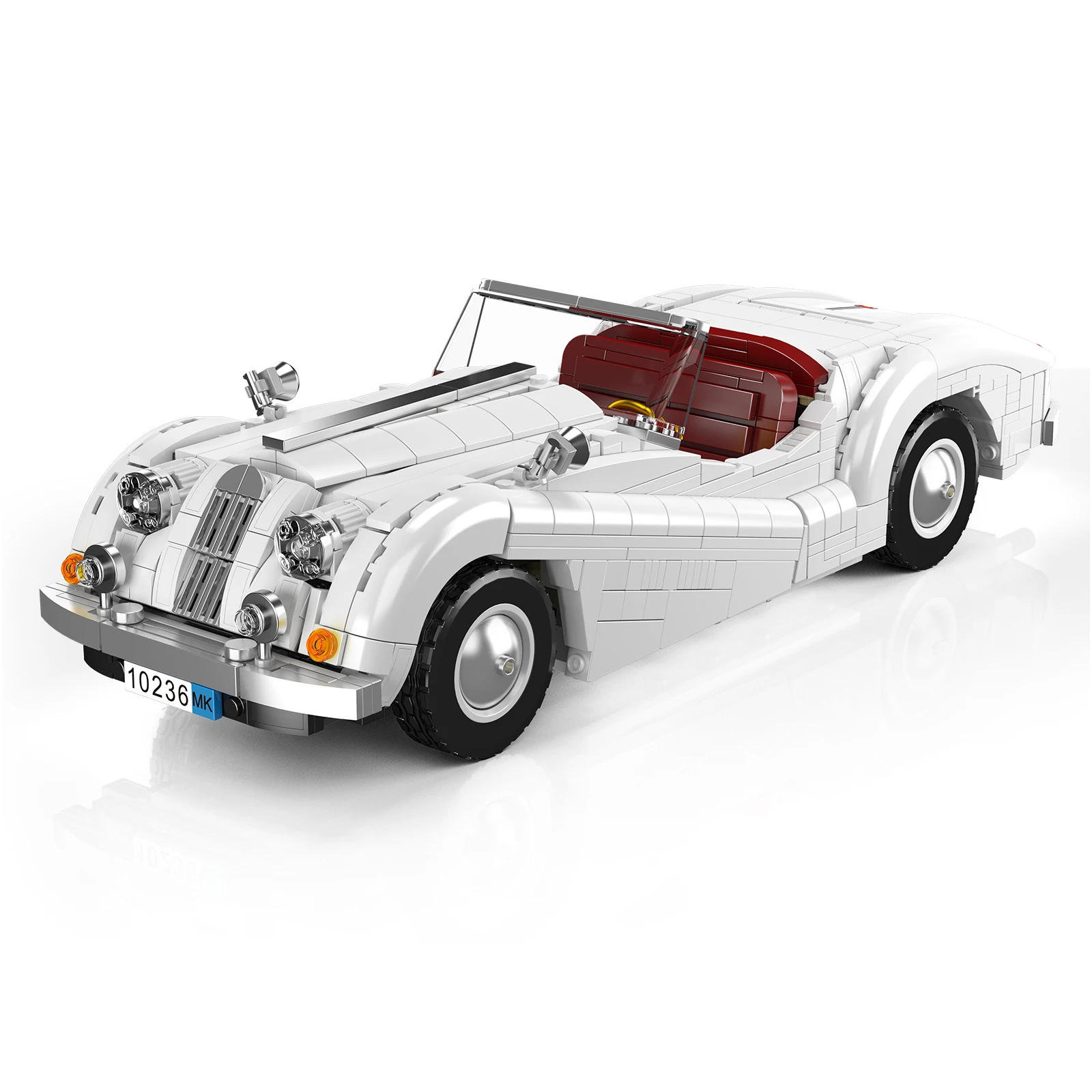 1302pcs Sports Car Building Blocks Model Set Convertible Two-Seater racing Tabletop Ornaments Creative Kids Birthday Toys Gifts