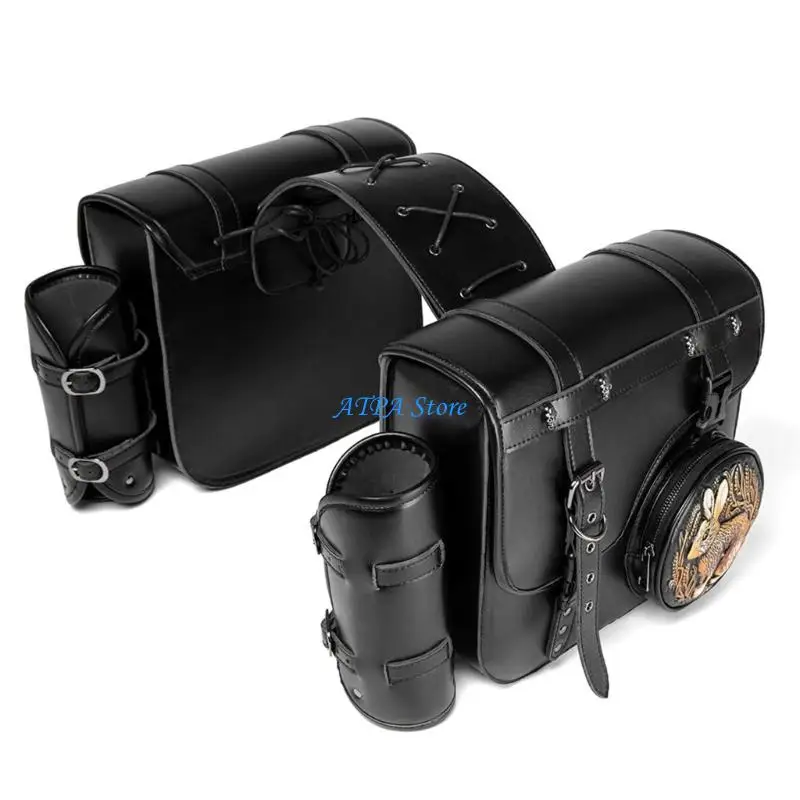 

U13C Motorcycle Tool Bag Luggage Storage Bag Saddlebag Waterproof Over Saddles Bags