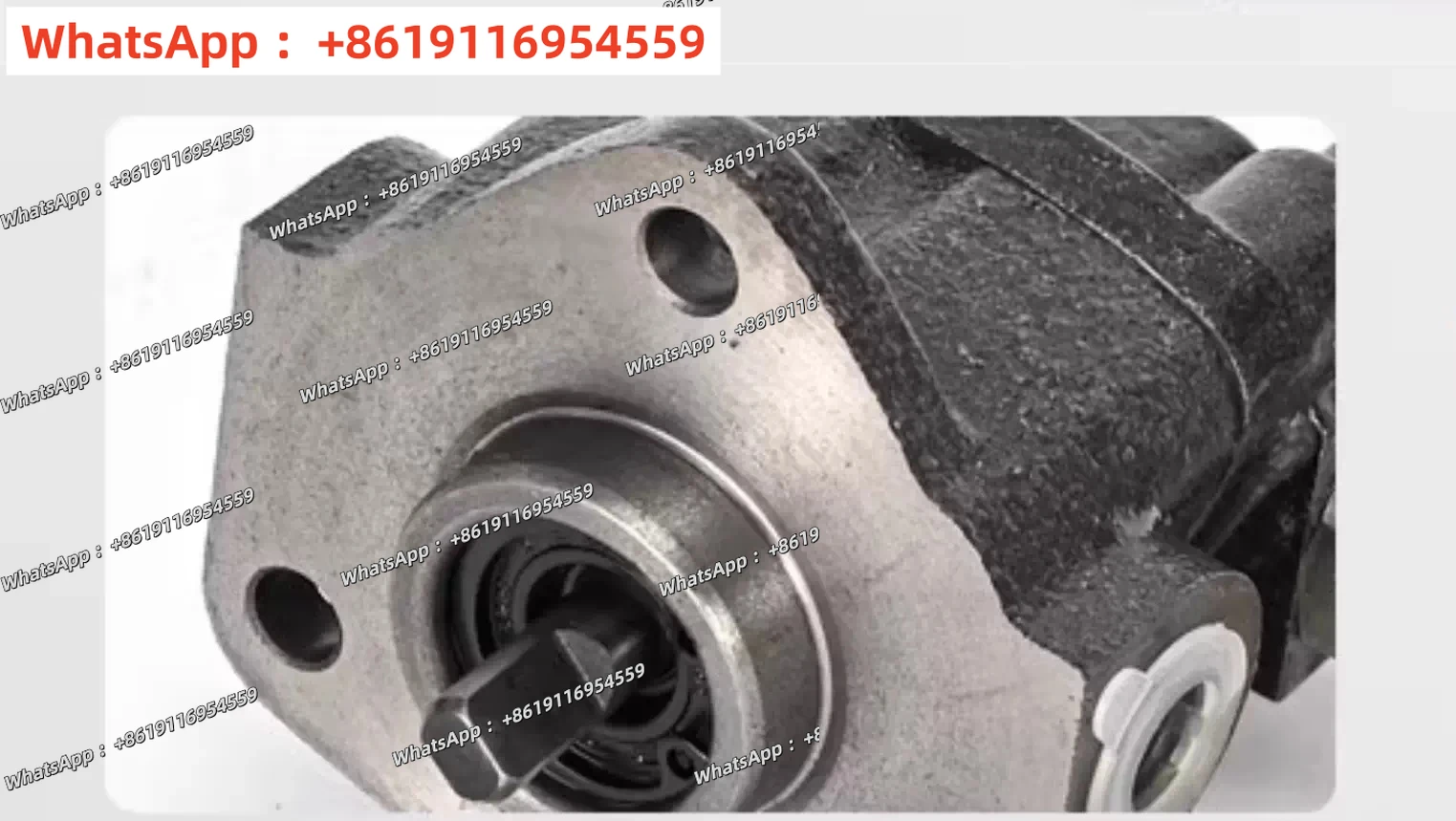 12A triangle, lubricating oil pump-13A oil pump head, cycloidal gear, high temperature