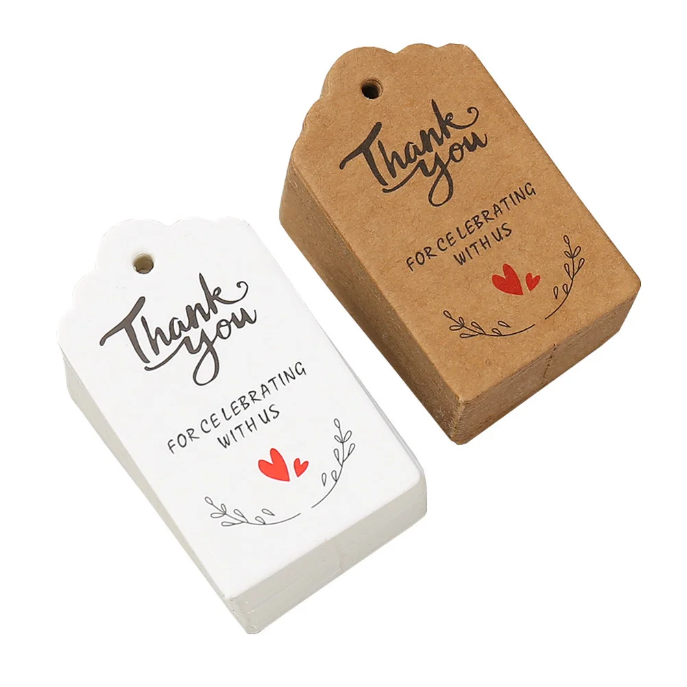 200 шт. бирки с благодарностью, подарочные этикетки из крафт-бумаги, свадебный декор, мини-карточки для вечеринки на День благодарения, украшения, креативный дизайн, праздничный дизайн