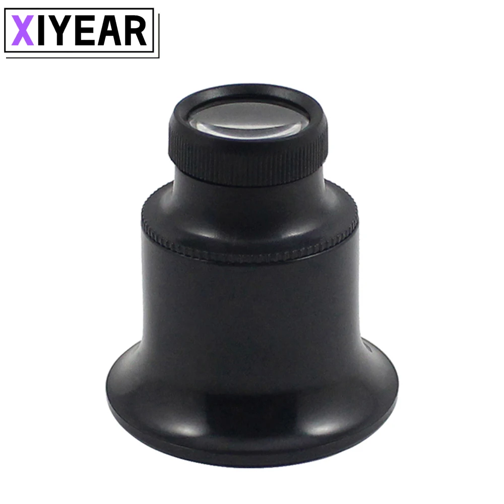 

20x HD Magnifying Glasses Eyepiece Eyelid Fixed Enlarging Magnifying Glasses for Clock Repair Testing and Appraisal